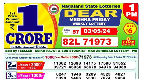 lottery sambad 3 tarike result